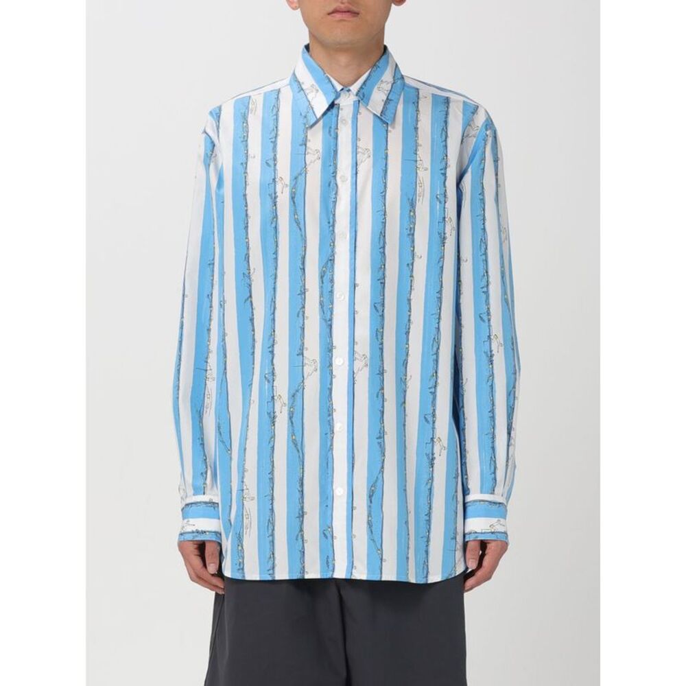 Bottega Veneta Shirt Men Blue